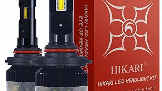 Lasfit 9005 Hb3 High Beam 9006 Hb4 Low Beam Led Headlight Bulbs Combo Package 2 Sets Flip Cob Chips-