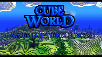 Cube World Saurian Turtle Boss
