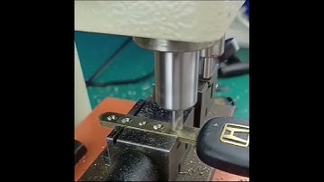 How sharp a cutter for dimple key cutting?