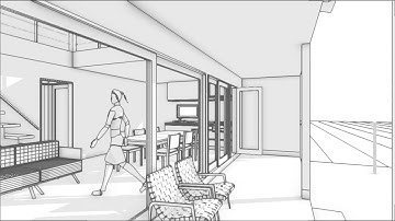 animation OpenGL test01 (House#01-SIP system) Vectorworks2020