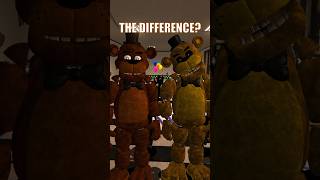 Gmod FNAF Shorts | The Difference Between Freddy And Golden Freddy! | #shorts
