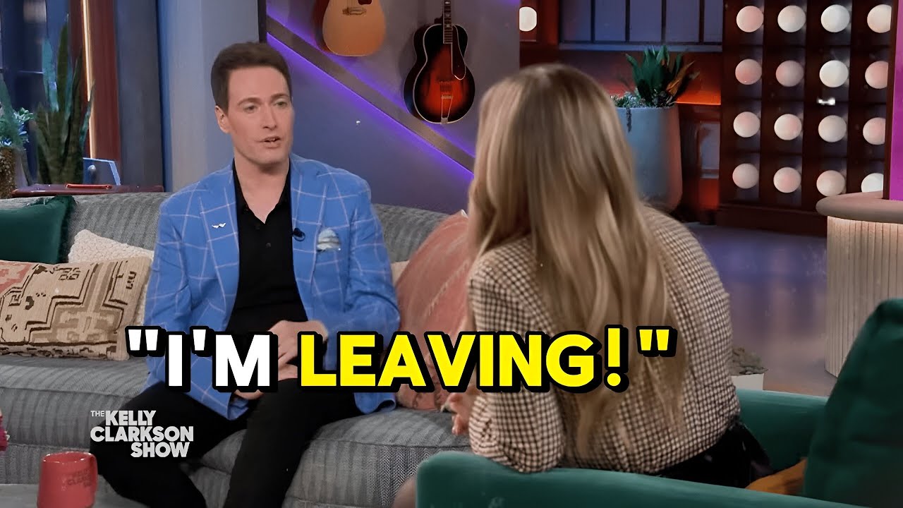 Рэнди Рейнбоу покинул шоу Келли Кларксон после бурной перепалки в прямом эфире.
