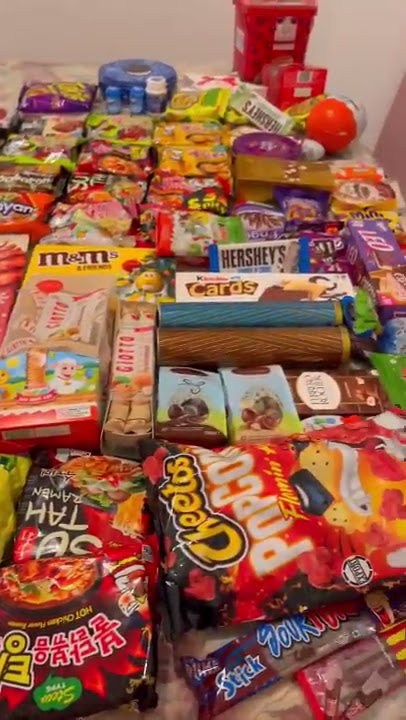 شوفو شو وصل هدية لمنى وعلي😱😍 #sweets
