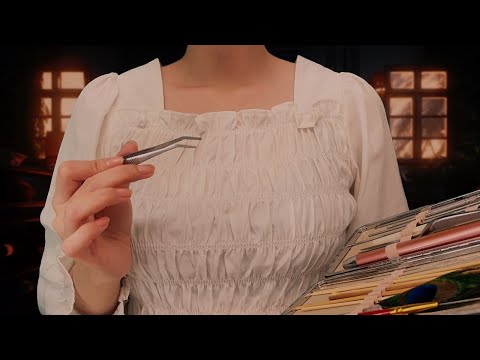 ASMR Let me introduce you to the delightful sound of a soft and gentle ear cleaning💕