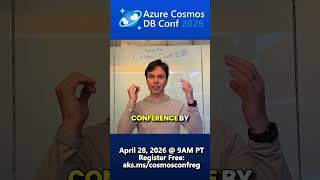 Kirill Gavrylyuk invites you to Azure Cosmos DB Conf 2026.  #azurecosmosdb