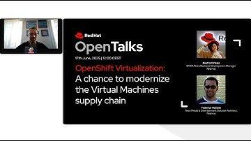 Openshift Virtualization: A chance to modernize the virtual machines supply chain