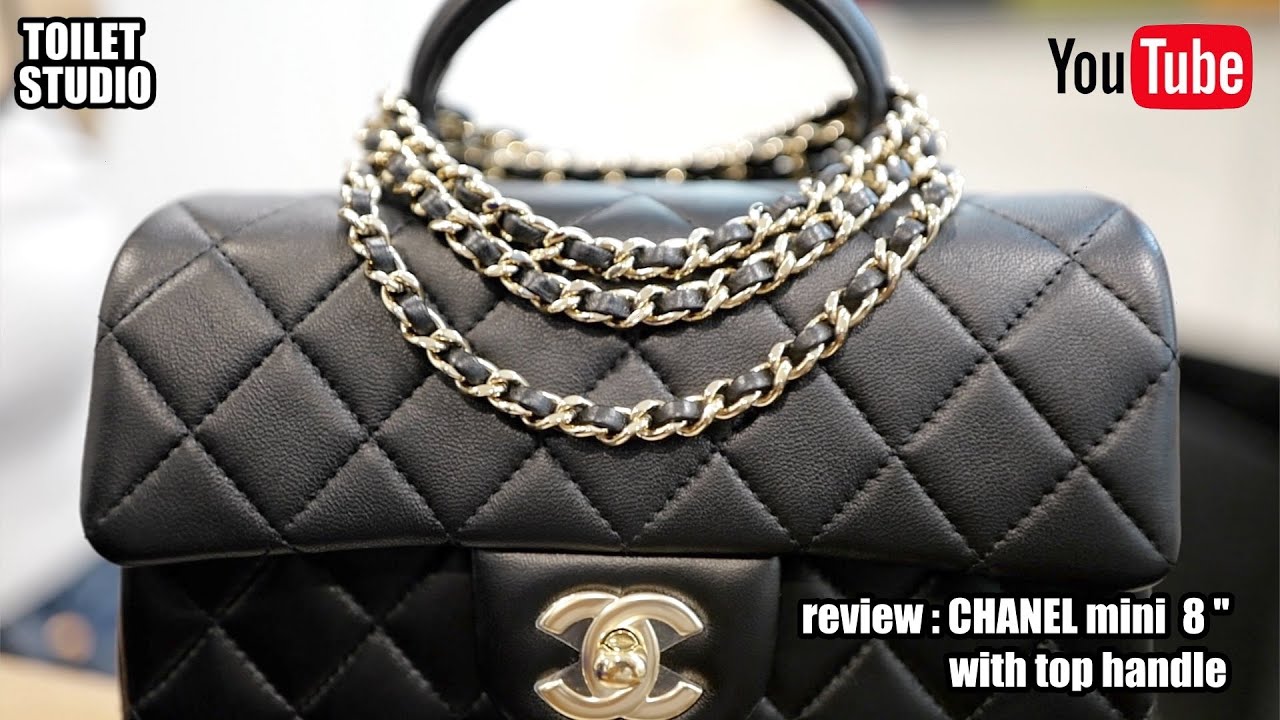Mua Túi Xách Nữ Chanel CC Mini8 AS4140 B13327 94305 With Top Handle Bag  Black Màu Đen  Chanel  Mua tại Vua Hàng Hiệu h093034