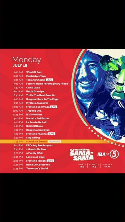 TV5 - Monday [JULY-18-2022]