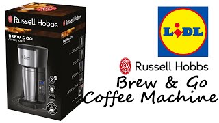 Middle of Lidl - Russell Hobbs Brew & Go Coffee Maker - Fab-Brew-Lous!