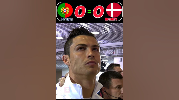 Portugal vs Denmark |  Euro 2012 Match Highlights #shorts #shortsviral #wolrdcup #ronaldo