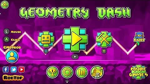 Geometry Dash with a controller? - "Geometry Dash w/ Cyan" [Part 1]
