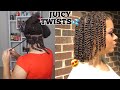 How To Twists Natural Hair Properly As A Protective Style - No Added Hair Needed!