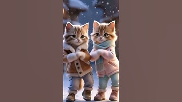 Kittens Cute dancing #catshorts #catdance #catlovers #cutecat #aicat #ai #funnycats #viralshorts