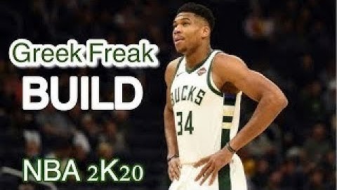 Best Giannis Antetokounmpo*Greek Freak* build on nba 2k20 (My first build video)