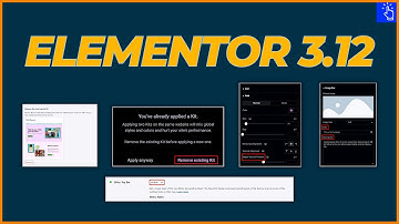 Elementor 3.12 Update | UI Revamp | New Editor Top Bar | Vertically Align Icons | Remove Kit Alert