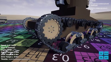 Machinery Modelling Toolkit: New sprocket, two piece tracks and friction calculation fix