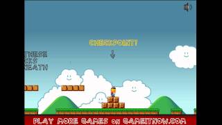 Iori En 8Bits Jugando Unfair Mario