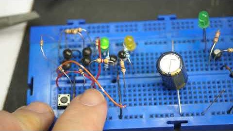 Discrete Transistor Flip-Flop