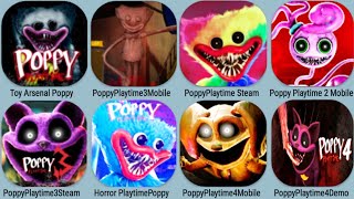 Poppy Playtime Chapter 3 Mobie+Steam Update, Poppy 1+2+4 Mobile, Horror Playtime ,Toys Poppy, Poppy4