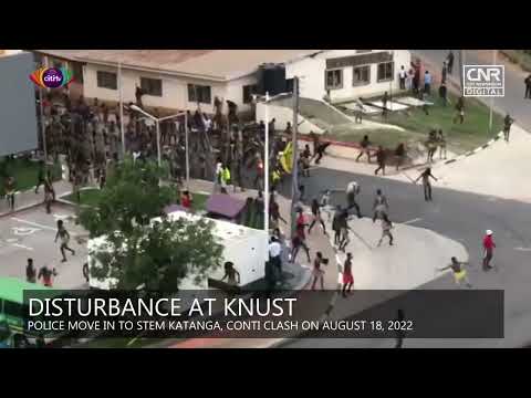 Police move in to stop Katanga, Conti clash at KNUST | CNR