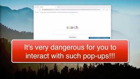 Pohs2oom.com redirect removal video.