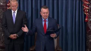 Pastor Andrew Brunson Delivers Opening Prayer in U.S. Senate