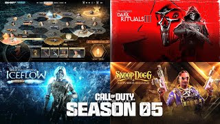 Season 5 Full Battle Pass Upcoming Bundles MW2 Season 5 Bundles Skins Snoop Dogg Ghost Graves OZ