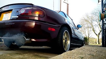 MX5/Miata Mk1 NA8C with Cobalt Exhaust system