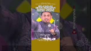 Belajarlah Untuk Mengurus Rumah Tangga Masing-masing – Ustadz M Abduh Tuasikal #poligami