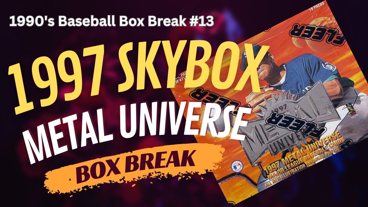 1990s Box Break #13- 1997 Metal Universe