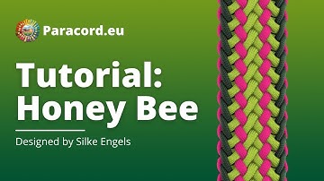 Paracord.eu | Honey Bee Knot | DIY Dog Collar | Paracord Tutorial For Beginners