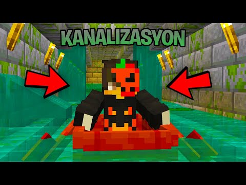 Arkadaşlarım beni KANALİZASYONA Hapsetti! - Minecraft