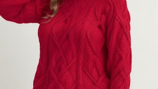 Winter pullovers.   بلوفر شتوي أنيق للبنات الكيوت بالذكاء الاصطناعي