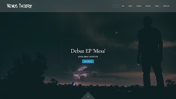 Musician Website Theme: Encore