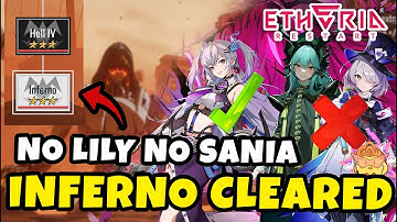 Terrormaton Inferno CLEARED - NO LILY NO SHADOW SANIA ! ( HOYAN CARRY ) | ETHERIA RESTART