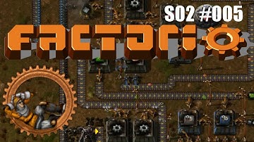 Factorio Gameplay S02 #005 - Lazy Bastard - Plates bonanza