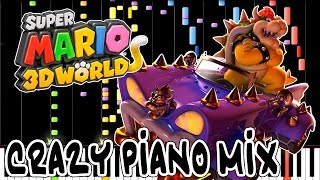 Crazy Piano! WORLD BOWSER (Super Mario 3D World) chords