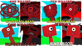 My Sprunki Oc Numberblocks Billion To 1000 From One Billion, Ten Million, One Million, Thousand