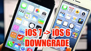 How To Downgrade iOS 7 To 6.1.3 & 6.1.4 - iPhone, iPod Touch & iPad Easy Method