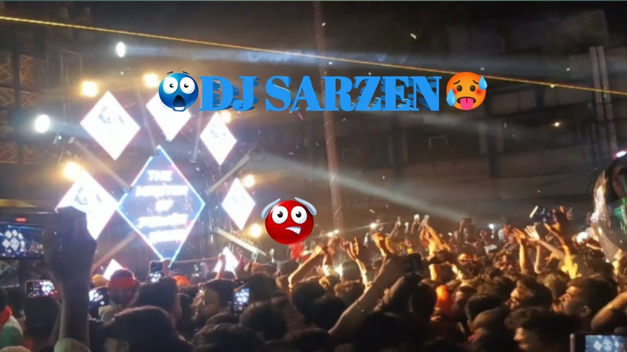 Bank More Dhanbad Mein Shivratri Ka Dhamaka 💥 DJ SARZEN Live Show 2026#dj #shiv 