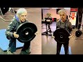 Amazing 72 Years Old Woman😮 Destroy Crossfit Gym🔥💪