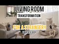 LIVINGROOM MAKEOVER UNDER $300 / Modern, Boho Styling & Refresh