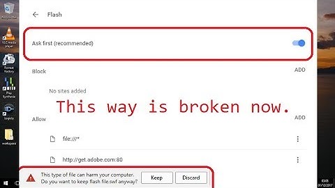 The Ultimate Flash Player Chrome FIX for 2018