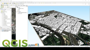 PART 1 - How to create 3D BUILDING MAP VIEW in QGIS using Qgis2threejs PLUGIN