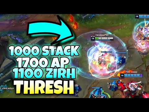 1000 STACK THRESH - LOL HEPİMİZ BİRİMİZ İÇİN MODU