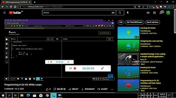 Reaction Videos #233: Programming in C# #3: While Loops