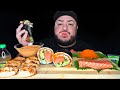 SUSHI BURRITO • SALMON SASHIMI • STORY TIME