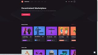 Decentraland - Marketplace