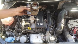 p0122 | p0222 | Volkswagen vento TSI engine | throttle body faulty | vw vinto RPM problem