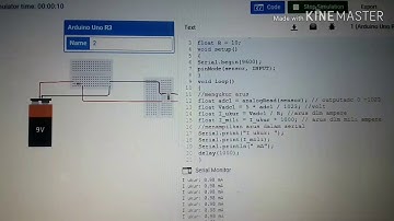 Percobaan Avometer menggunakan Arduino (Tinkercad)